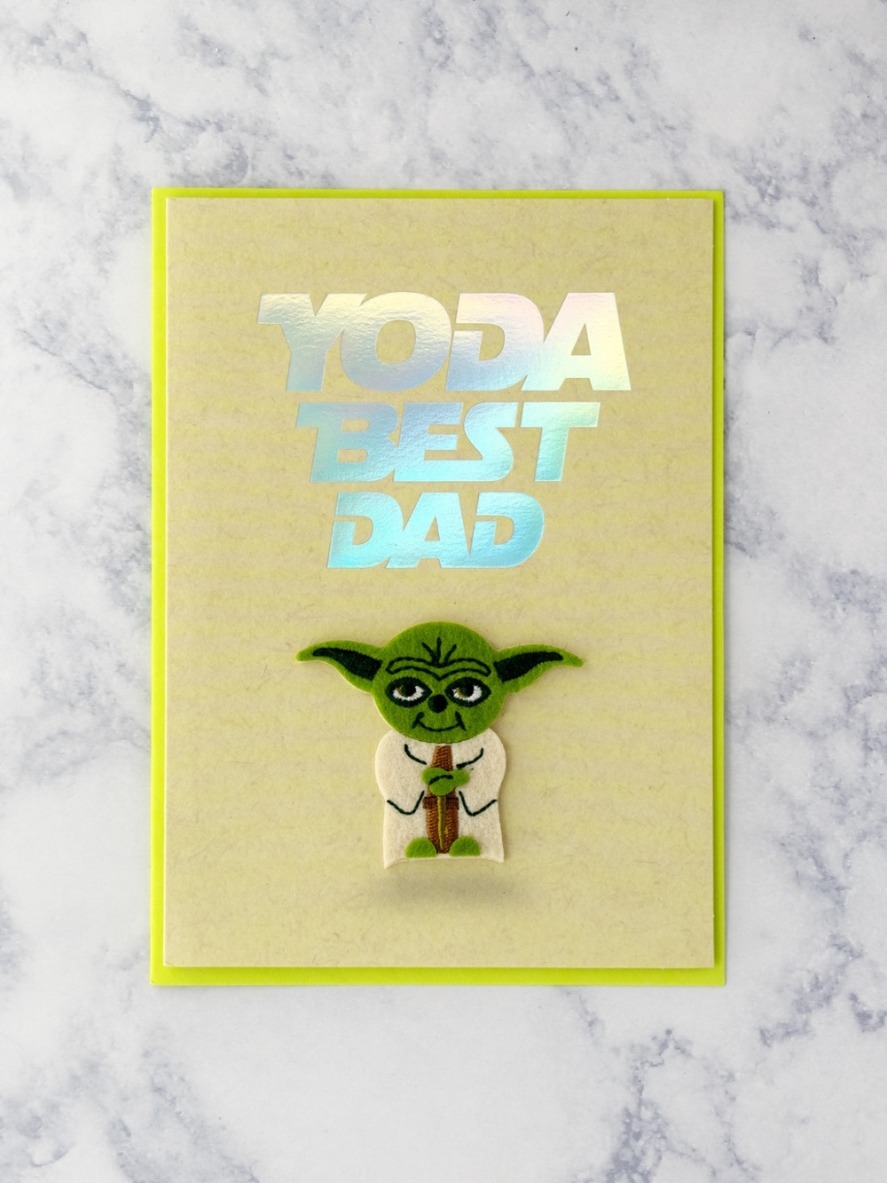 🆕Papyrus-Star Wars Yoda Father’s Day Card
